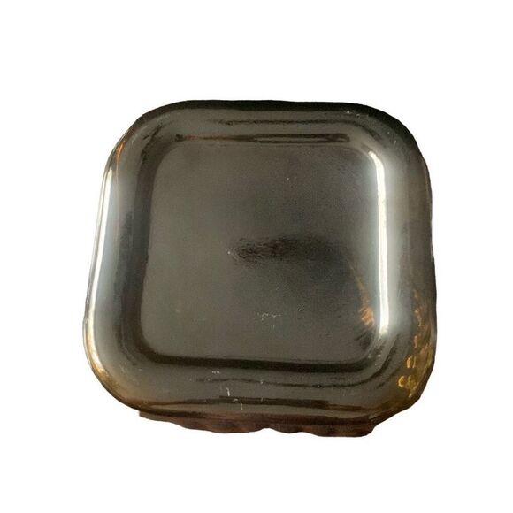 Vintage Artland Apothecary Amber Glass Jar Canister A Charming Addition Rare HTF - Picture 4 of 15